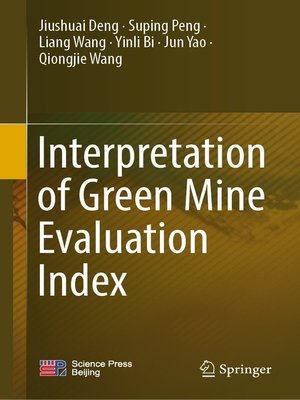 cover image of Interpretation of Green Mine Evaluation Index